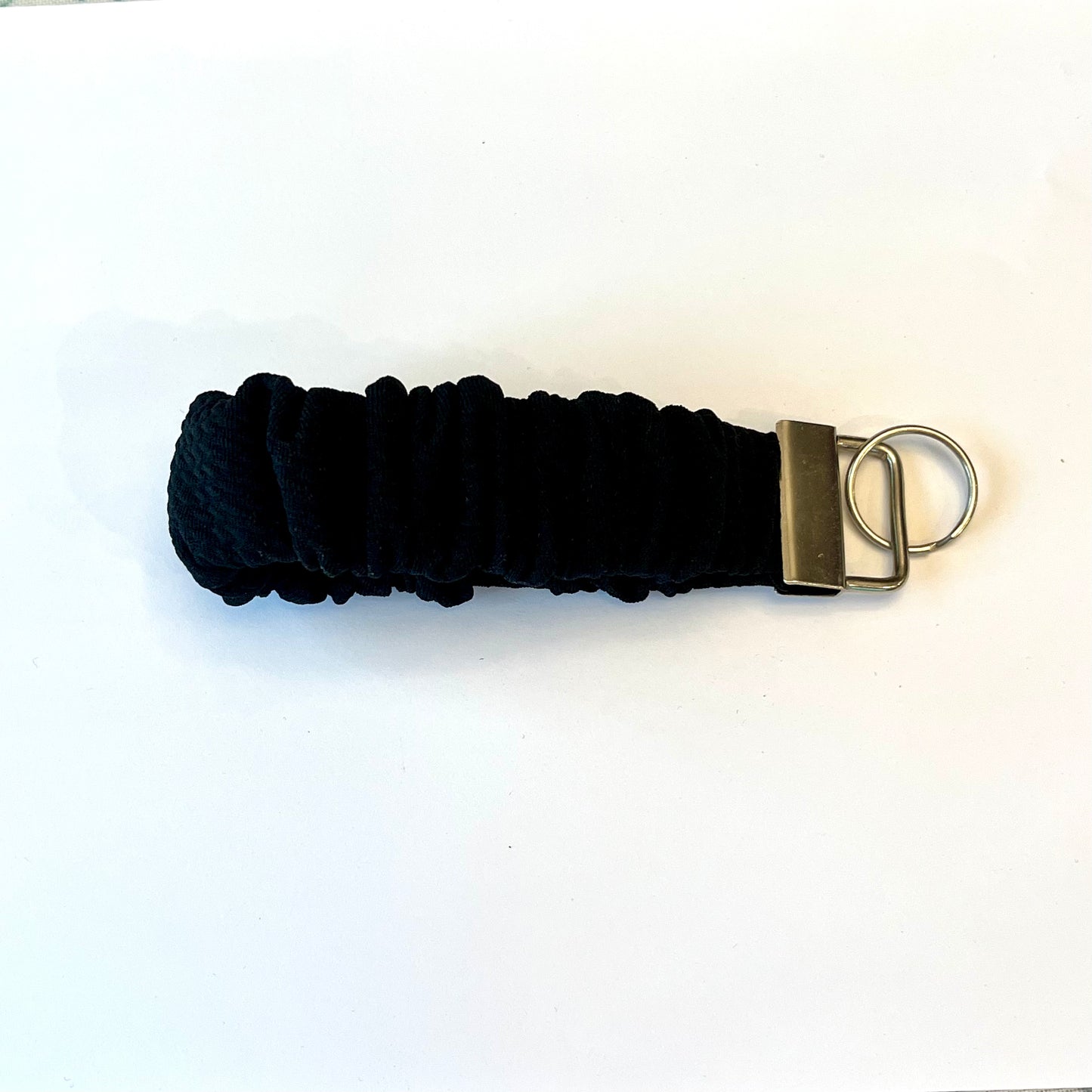Scrunchie Keychain Wristlet/Key Fob Holder - Knit Bullet Fabric, Multiple Colors Available