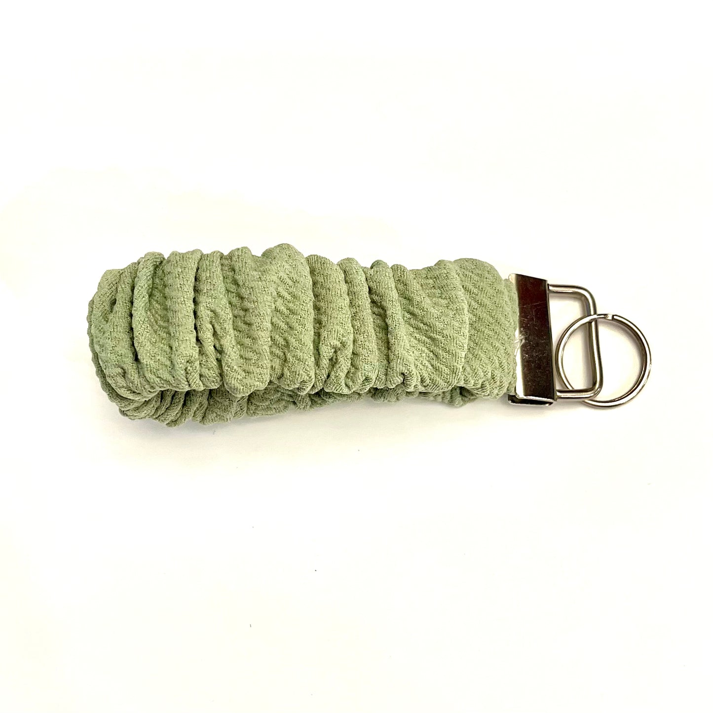 Scrunchie Keychain Wristlet/Key Fob Holder - Knit Bullet Fabric, Multiple Colors Available