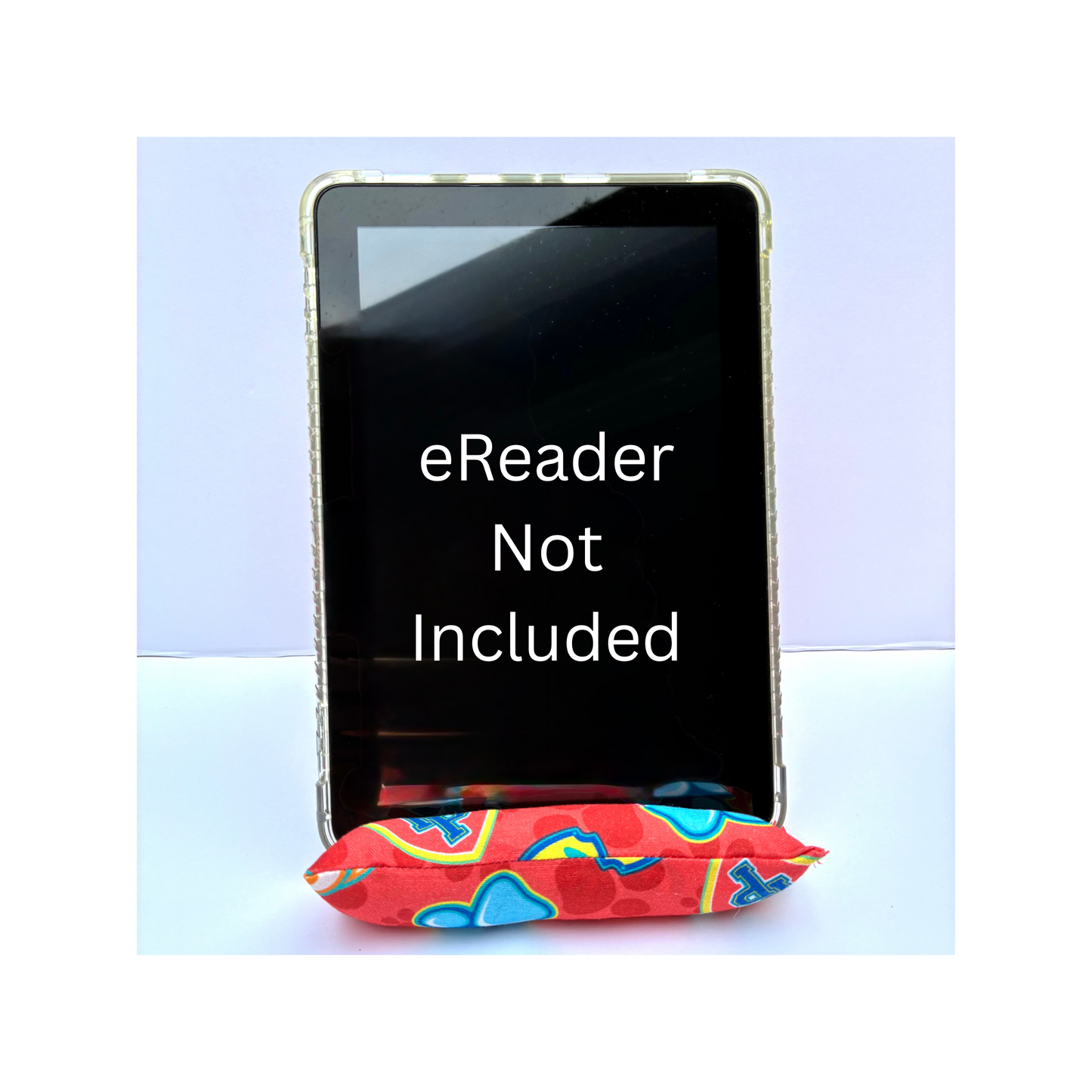Hands-Free Pillow Stand for Phones, eReaders, Kindles & Tablets - Kid's Print, Pets