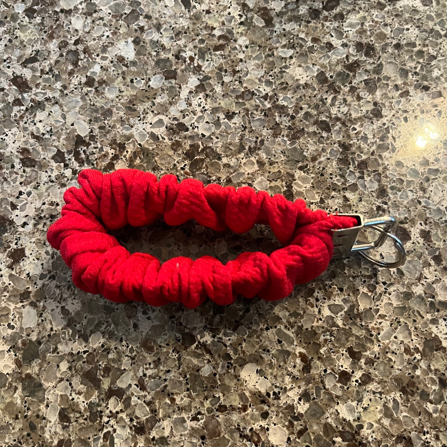 Scrunchie Keychain Wristlet/Key Fob Holder - Knit Bullet Fabric, Multiple Colors Available