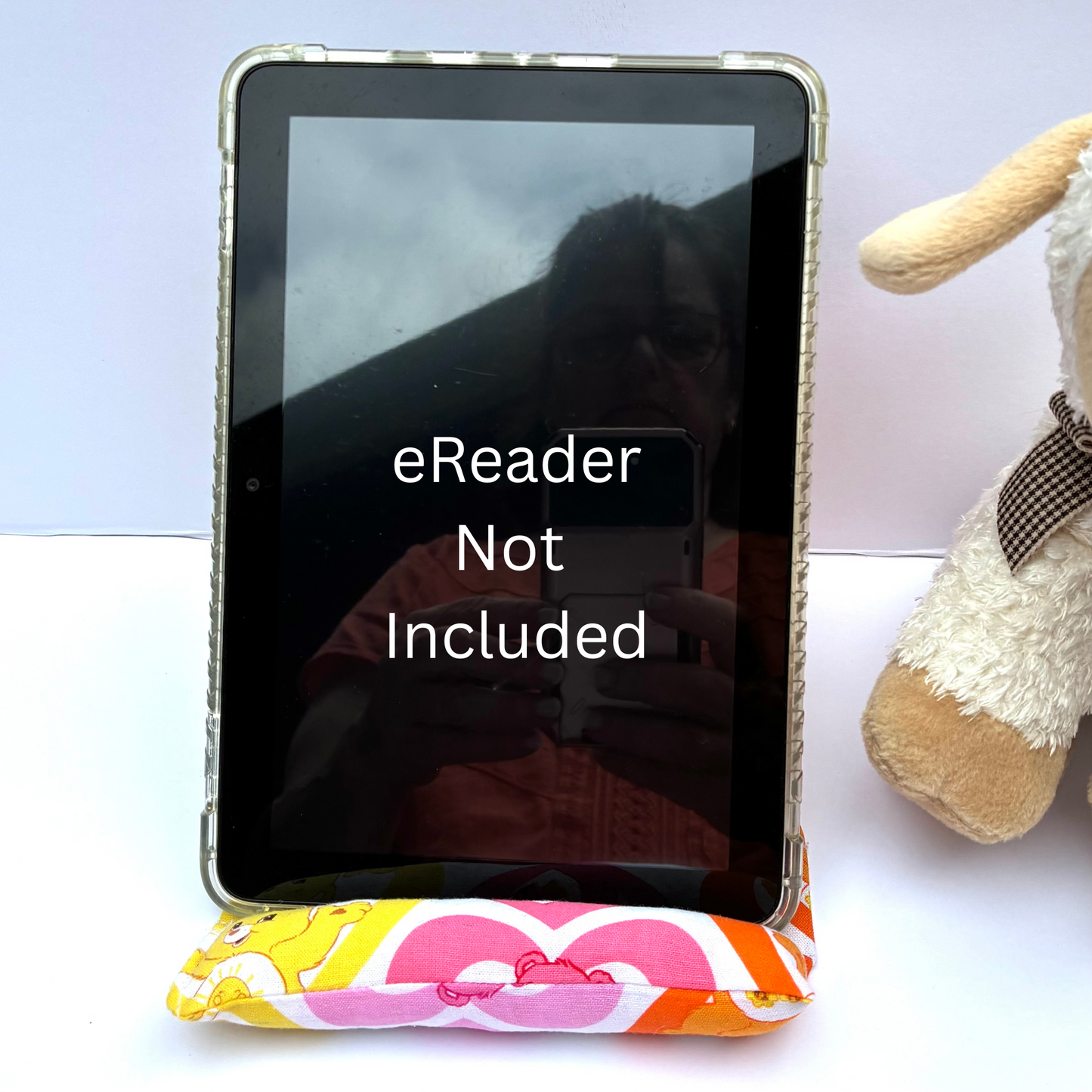 Hands-Free Pillow Stand for Phones, eReaders, Kindles & Tablets - Kid's Print, Bears